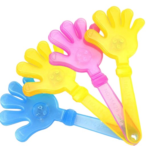 FAN CLAPPERS KLAPKY PRE TLAPKU ZÁPASOVÉHO BALENIA Tlieskanie labkou za tlieskanie