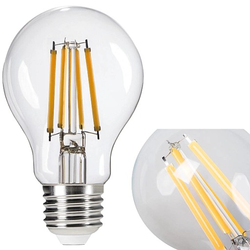 Kanlux LED ozdobná žiarovka s veľkým závitom E27 10W=100W 1520lm teplá