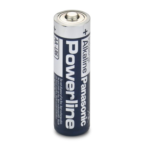 4x AA batérie Panasonic Powerline LR06