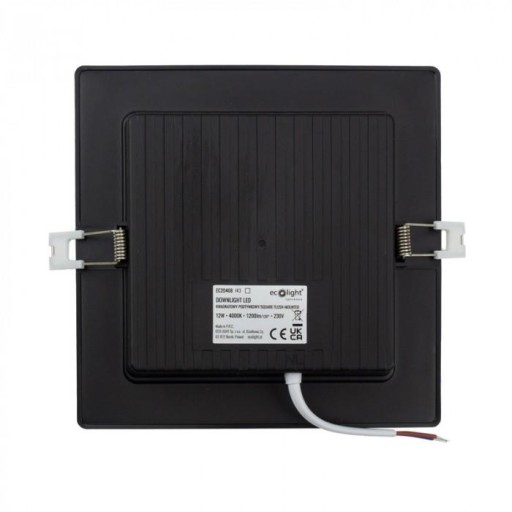 Eco Light LED zapustené stropné svietidlo 12W 1200lm 4000K