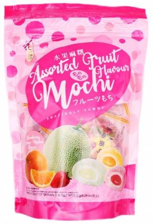 Mochi ryžové sušienky s príchuťou viac ovocia 120g