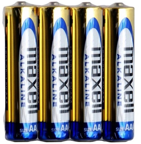 4x MAXELL Alkalická batéria AAA LR3 R3 4 kusy