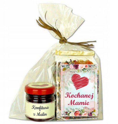 Darčeková sada DŽEM + ČAJ ku Dňu matiek