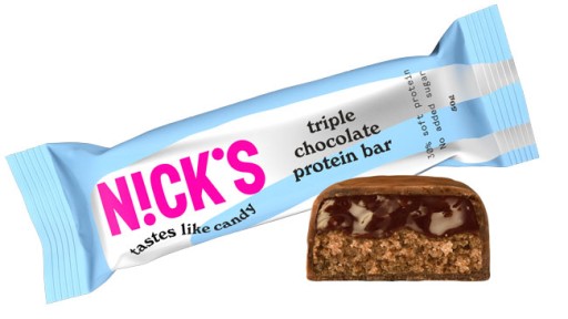 Nicks NICK'S proteínová tyčinka v mliečnej čokoláde s čokoládovým krémom
