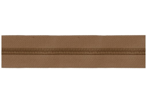 Zips 80 cm špirálový. Tmavo béžová #5