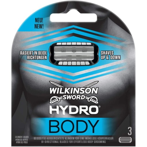 3X HYDRO TELO WILKINSON NÁPLŇOVÉ ČEPEĽOVÉ NÁPLŇKY NA HOLIATKU