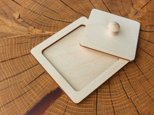 Puzzle blok Montessori štvorcové vzdelávacie puzzle bloky