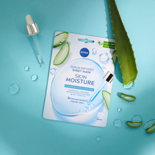 NIVEA SKIN MOISTURE Hydratačná maska na tvár
