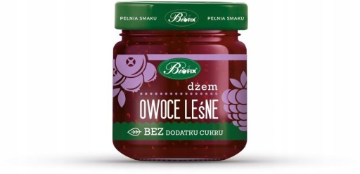 BIFIX Džem bez pridaného cukru LESNÉ OVOCIE 200g