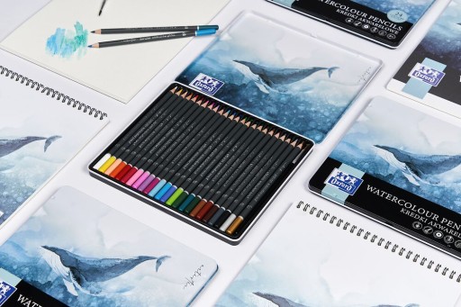OXFORD ART BLOCK AKVAREL A4/10K 300G SPIRA