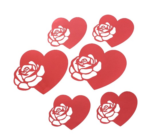Srdiečka Deň babičky Deň matiek Valentín výzdoba školy