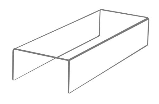 STOJAN STOJAN DISPLEJ PLEXI STEP 30/10 cm