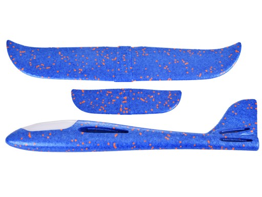 Ľahké polystyrénové Plane Glider LED osvetlenie ZA4984