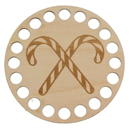 BSZ280-E Podložka podložky - gravírovanie, kruh 10 cm - cukor