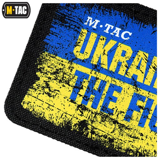PATCH Ukrajina v boji 80X50 mm M-Tac VELCRO