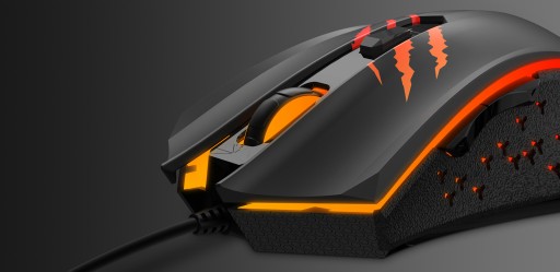 HAVIT MS1027 KÁBLOVÁ MYŠ OPTICKÝ SENZOR HERNÁ MYŠ