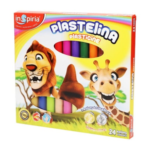 Plastelína Inspiria 004047 24 ks 24 FAREB
