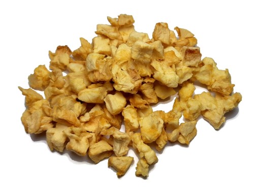 SUŠENÉ JABLKÁ BEZ ŠUPKY 250g KOCK