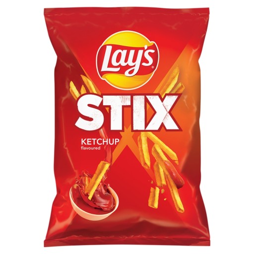 Chipsy Lay's Stix Lays s príchuťou Kečup 130 g