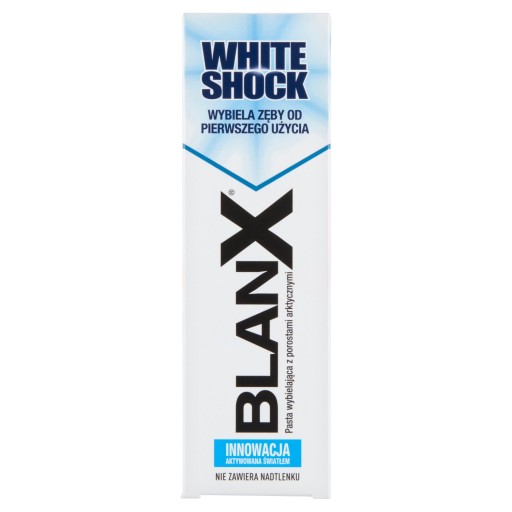 Blanx WHITE SHOCK zubná pasta 75 ml