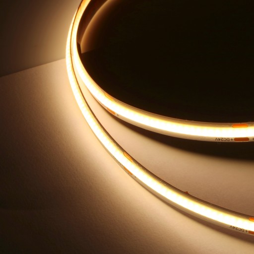 COB STRIP 320LED/M IP20 3000K TEPLO 6W/m 24VDC NEPRETRVALÉ SVIETENIE / 1 METER