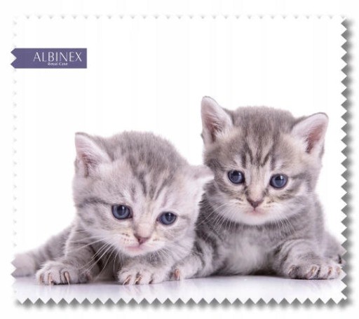 Utierka na okuliare Albinex z mikrovlákna so vzorom