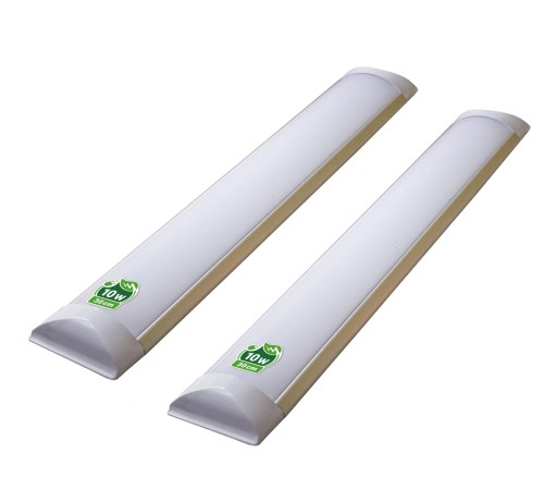 2x Prisadené LED svietidlo 10W 30cm žiarivkový panel