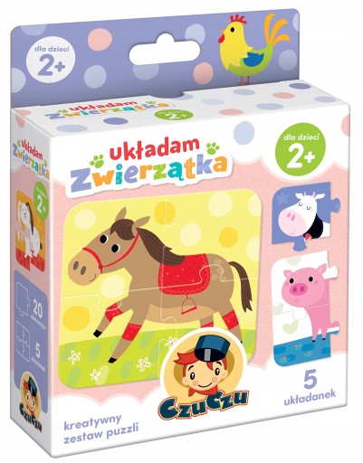 MOJE PRVÉ HÁDANKA, ZVIERATÁ CZU CZU 2+