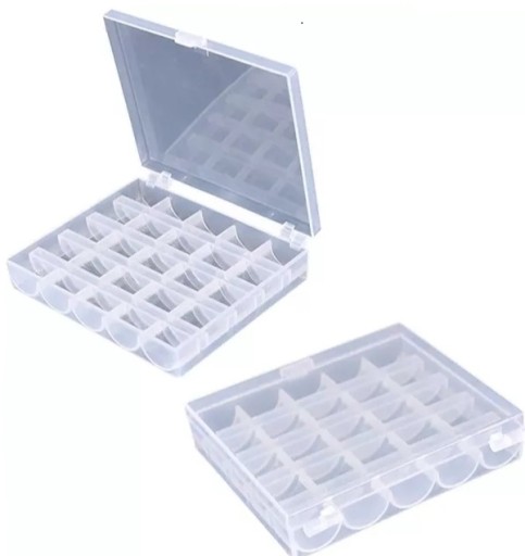 Organizérový box na 25 strojných cievok