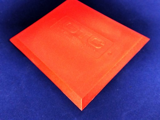 Trapézová silikónová hladiaca stierka 85x85x4,3mm