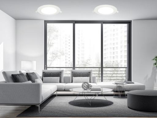 LED panel 12W 4000K neutrálne stropné zapustené svietidlo stropné bodové zapustenie
