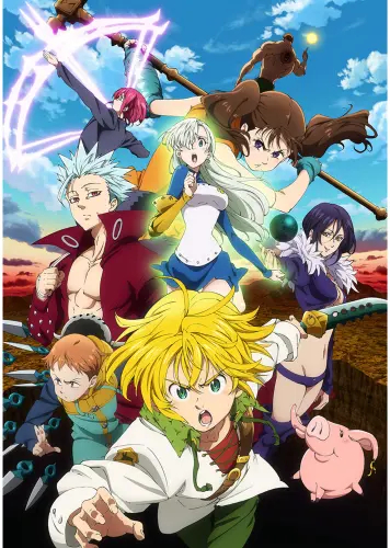 Anime Poster Nanatsu no Taizai nnt_001 A3 (vlastné)