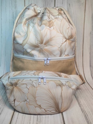 VODEODOLNÁ LÁTKA OXFORD BOHO KVETY