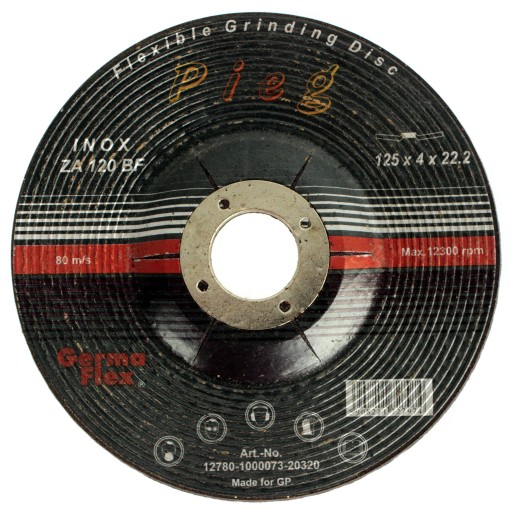 FLEXIBILNÉ BRÚSNE KOTOÚČE FREEK DISC 125x4 mm hrúbka 120