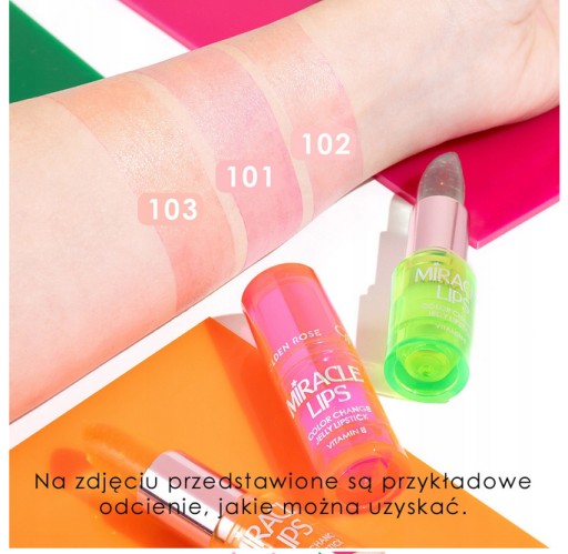 Rúž na zmenu farby Golden Rose Miracle 103