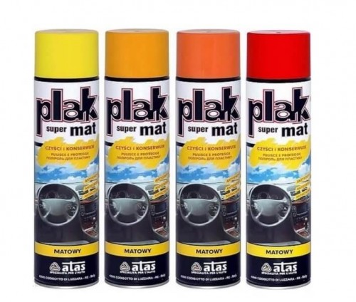ATAS PLAK SUPER MATNÝ MATNÝ ORANŽOVÝ EFEKT 600ML