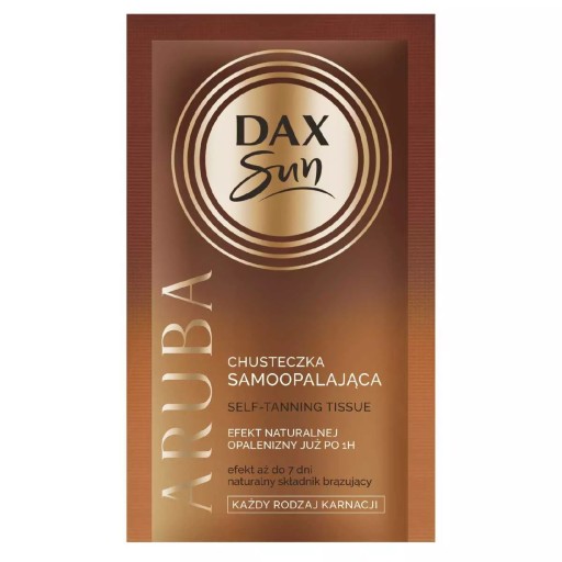 DAX SUN ARUBA samoopaľovací obrúsok, 1 ks