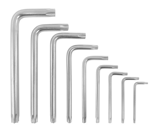 SÚPRAVA SÚŠIMNÝCH KĽÚČOV T10-50 TORX TORXY TORKSY 9e
