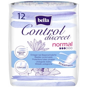 Bella Control diskrétne normálne urologické vložky 12 ks.