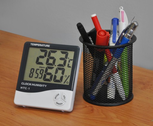 Bezdrôtová meteorologická stanica + vlhkomer