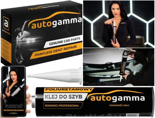 Lepidlo na montáž autoskiel - veľká polyuretánová kartuša 310 ml
