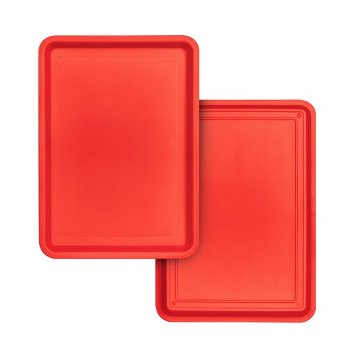Podnos do kuchyne UNIVERZÁLNY PODNOB 25x18CM ORANŽOVÝ REGÁL NA POTRAVINY
