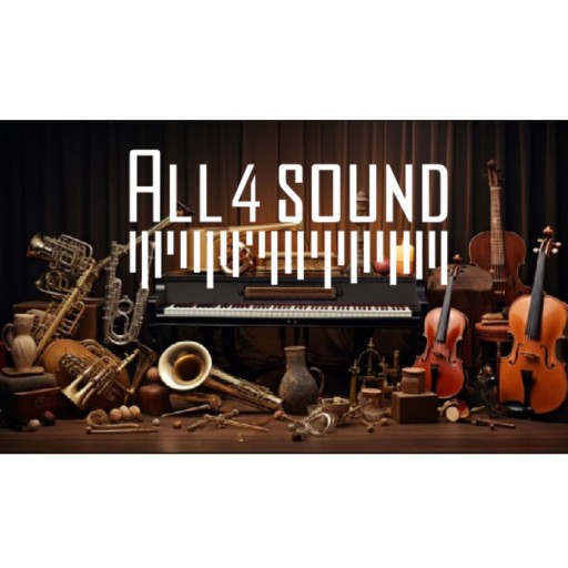 Firemné nálepky s logom All4sound
