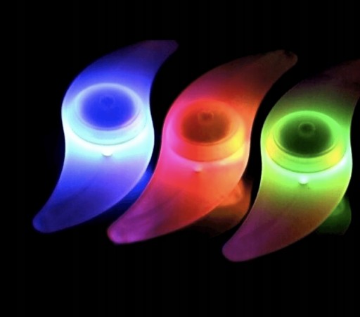 LED SVETLO NA BICYKEL NA KRYTE SPÚŠOK KOLESA