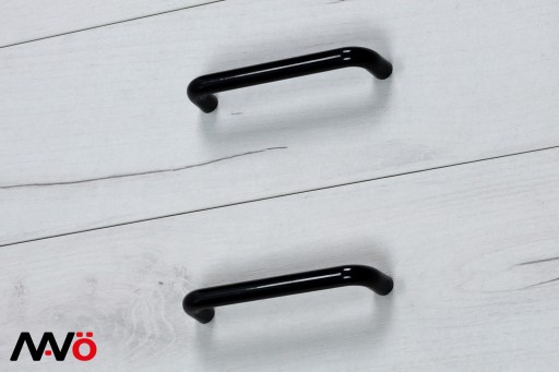 ČIERNA NÁBYTKOVÁ ÚCHYTKA ÚDRŽBA NÁBYTKU ÚCHYTKA SKRIŇOVEJ ZÁSUVKY 128MM