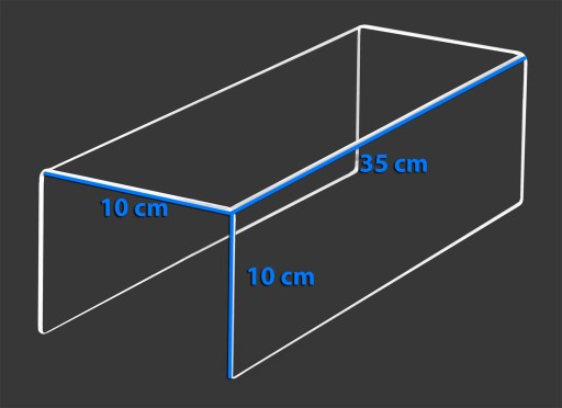 STOJAN STOJAN DISPLEJ PLEXI STEP 35/10 cm