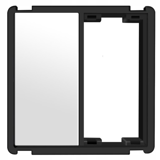 1/2 biely uzáver - Panel pre systém RTX SH