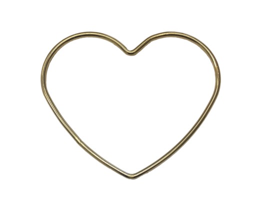 Prsteň HEART GOLD, lapač snov, základňa Macrame, 16 cm