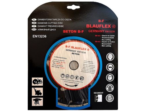 Diamantový kotúč DRY WET segment BLAUFLEX 230