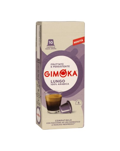 Kávové kapsuly GIMOKA NESPRESSO INTENSO 10 ks